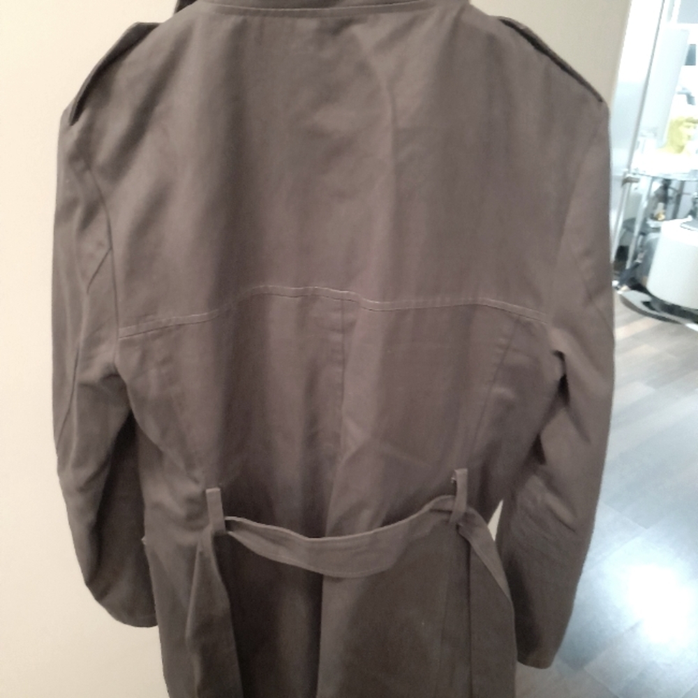 Gray fall coat